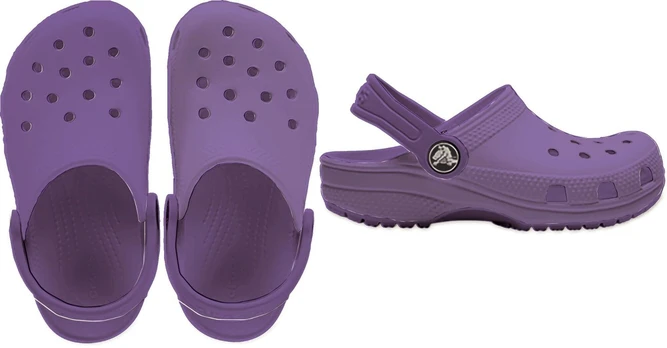 Crocs™ Classic Clog Kid’s 206990 Purple - 21