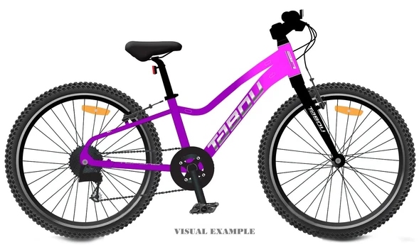 Dviratis Tabou Topshe 20 Lite pink-violetinė