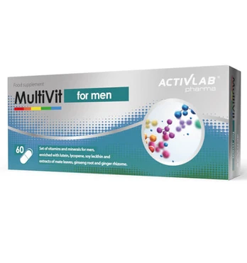 ActivLab MultiVit For Men, 60 kap