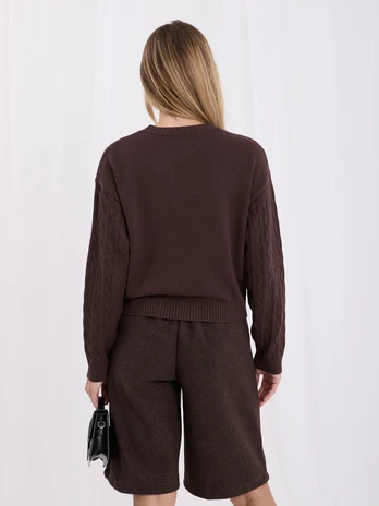 Italy Moda Sweter-IR-SW-QF3080.70-ruda