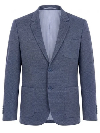 Švarkas vyrams Ombre M171, mėlynas