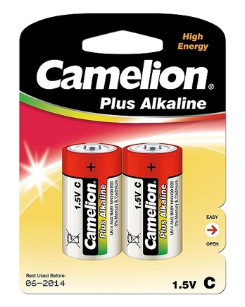 Elementai „ALKALINE" LR14-BP2 C 2 vnt.