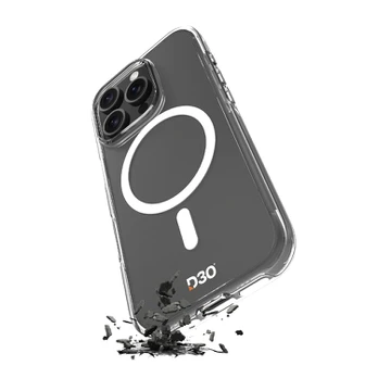 Puro Silikoninis dėklas iPhone 16 Plus - Skaidrus