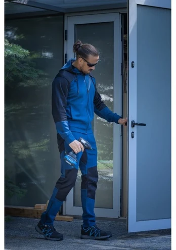 Blue AXEL sweatpants mėlynas and juodas S (48)