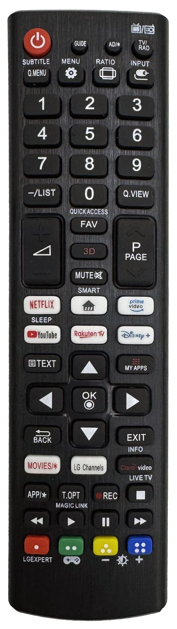 Universalus TV pultas LG televizoriams