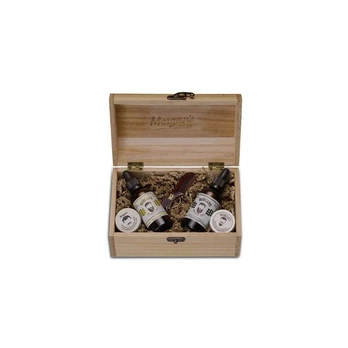 Barzdos priežiūros priemonių rinkinys Morgan's Wooden Beard Oil Combo Chest, MPM199