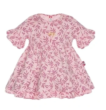 Rožinė suknelė „Boho“