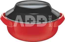Milton casserole Microwow 1000, red | MT-6491-P kaina