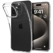 [Užsakomoji prekė] Dėklas iPhone 15 Pro Max - Spigen Liquid Crystal - Skaidrus kaina