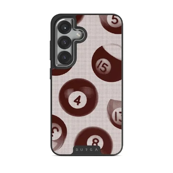 Cue - Samsung Galaxy S25 Plus Case, Elite Dark (Magnetic) / Silver