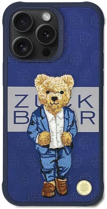 ZUCK BEAR case PARIS GENTLEMAN for IPHONE 16 Pro suit