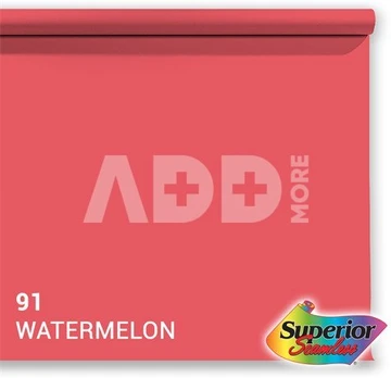 Superior Background Paper 91 Watermelon 1.35 x 11m