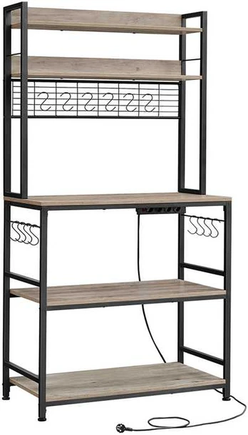 Songmics Virtuvės lentyna, 40x80x170 cm