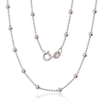 Sidabrinė grandinėlė Bead 1-3 mm - 3.7 g. - 40 - 1-3 mm.