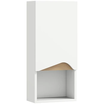 Vonios spintelė pakabinama 30x17x67 cm balta