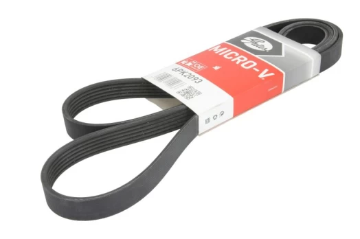 V formos rumbuoti diržai GATES 6PK2093