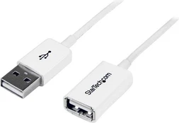StarTech 1M Baltas USB EXTENSION CABLE/. kaina
