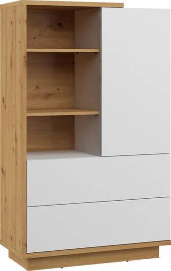 Lentyna Meblocross Hybrid Hyb-17 1D2S, ruda/balta