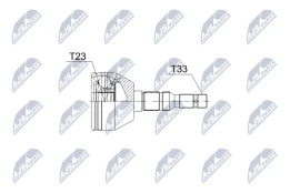 PASCAL G1X052PC CV Joint kaina
