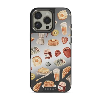 Sunny Side Up - iPhone 16 Pro Case, Elite Mirror Dark (MagSafe) / Gunmetal