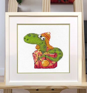 Cross stitch kit "Snake-1" S1635
