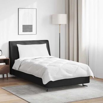 Žiemos antklodės komplektas 2 pcs Balta 155 x 200 cm Mikropluoštas