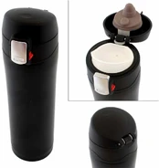 Termo Puodelis 450 ml, Juodas, AG285B kaina