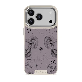 Aries - iPhone 17 Pro Case, Elite Light (MagSafe) / Silver / Purple