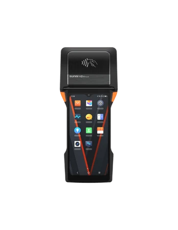 SUNMI V2s PLUS, GPS, USB-C, BT, Wi-Fi, 4G, NFC, Android, GMS