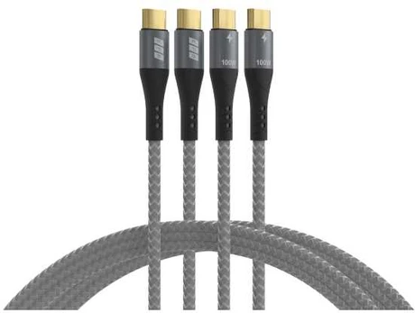 Efb Elektronik Kabelis USB EFB USB-C - USB-C 2 m Juodas (USB-CC-00006)