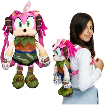 Pluszowa maskotka plecak Sonic Prime Amy