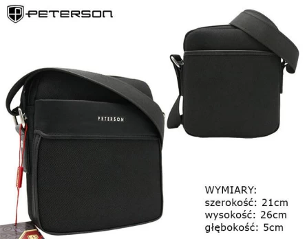 Torba męska PU PTN 788801 Black