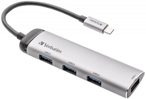 Verbatim USB-C MULTIPORT HUB 4-PORT USB/3.2 GEN 1