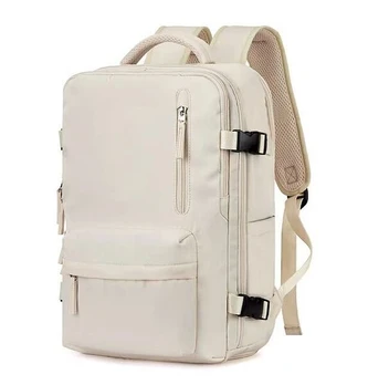 Didelė kelioninė kuprinė, 40 l., balta