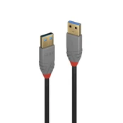 Lindy USB-A – USB-A USB laidas 2 m juodas (36752) kaina