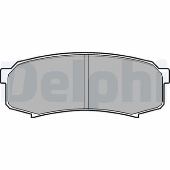 DELPHI LP0963 Brake pad set