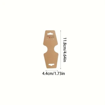 Papuošalų kortelės rinkinys, White*50pcs