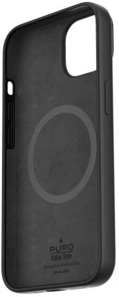 Telefono dėklas Puro ICON MAG, Apple iPhone 14 Plus, juoda