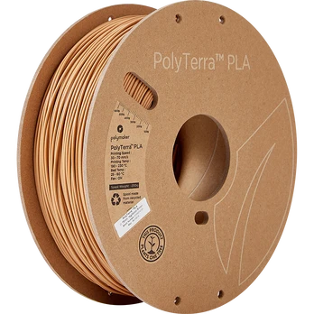 Polymaker Polimakeris PolyTerra PLA - 1kg - 1,75mm - Medinis rudas