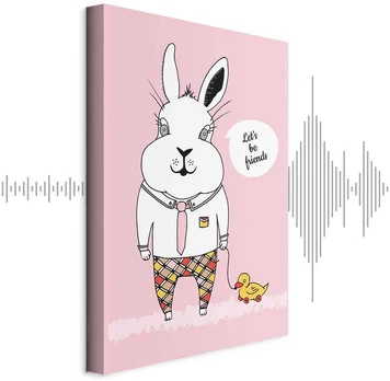 Artgeist Paveikslas - Rabbit's Friend (1 Part) Vertical