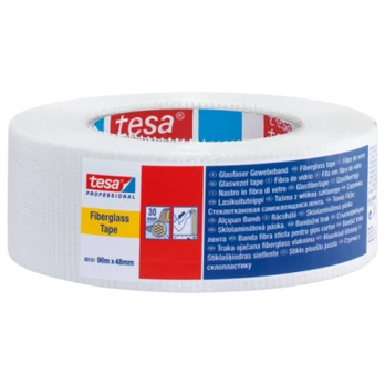 Tinklelis plyšiams TESA (įv. matmenys) : Ilgis - 45 m, Plotis - 48 mm