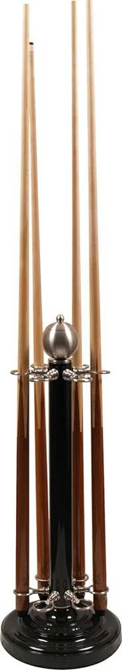 Buffalo Juodas Steel Cue Stand 6 Cues