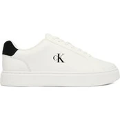 Laisvalaikio batai Calvin Klein Classic Cupsole Laceup Lth YM0YM01435 Balta