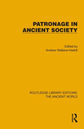 Patronage in Ancient Society