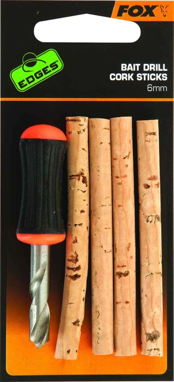 Įrankis sistemėlėms arba masalui Fox Edges Drill & Cork Stick Set