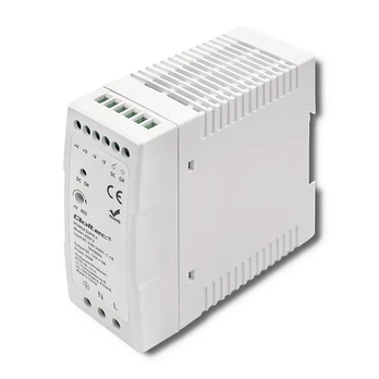 Qoltec Maitinimo šaltinis na szynę DIN | 60W | 12V | 5A | Balta | Slim