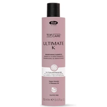 LISAP_Top Care Ultimate K plaukus išlyginantis šampūnas, 250 ml