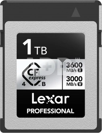 Lexar CFexpress 4.0 Pro Silver, R3600/W3300 1TB