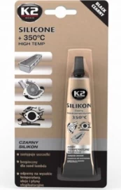 Hermetikas K2 85 g juodas silikoninis kaina