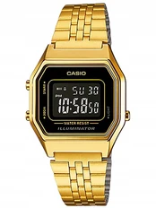 Laikrodis DAMSKI CASIO VINTAGE LA680WGA-1B + BOX kaina